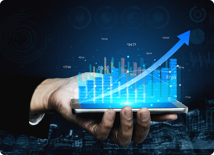 리젠 병원매출 상승 이미지